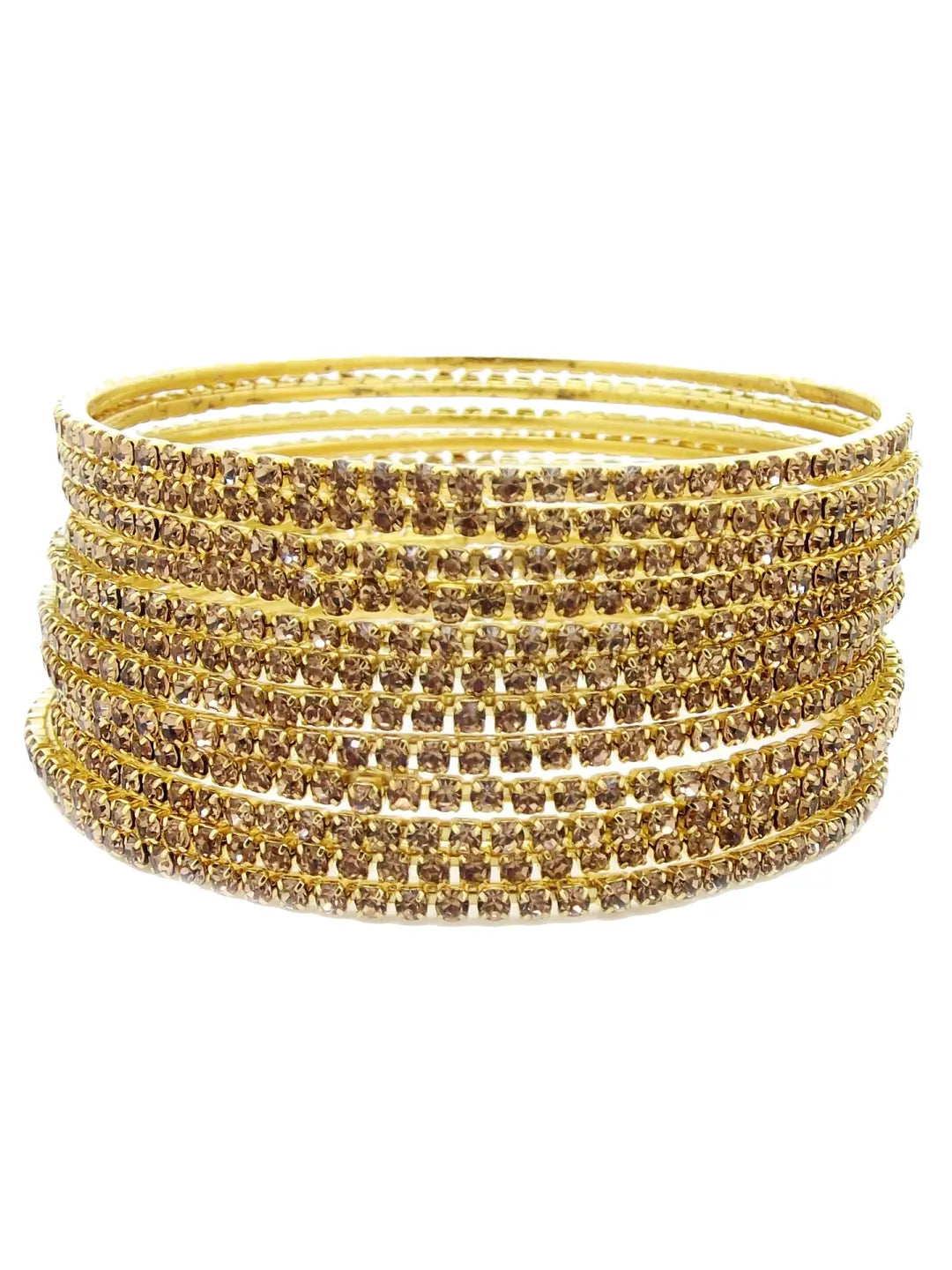 Gold Plated Sleek Bangles